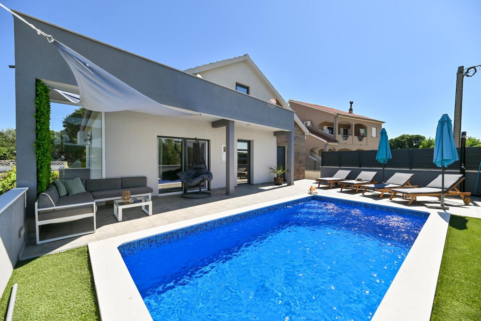 Luxurious Villa Natali Pridraga Exteriér fotografie