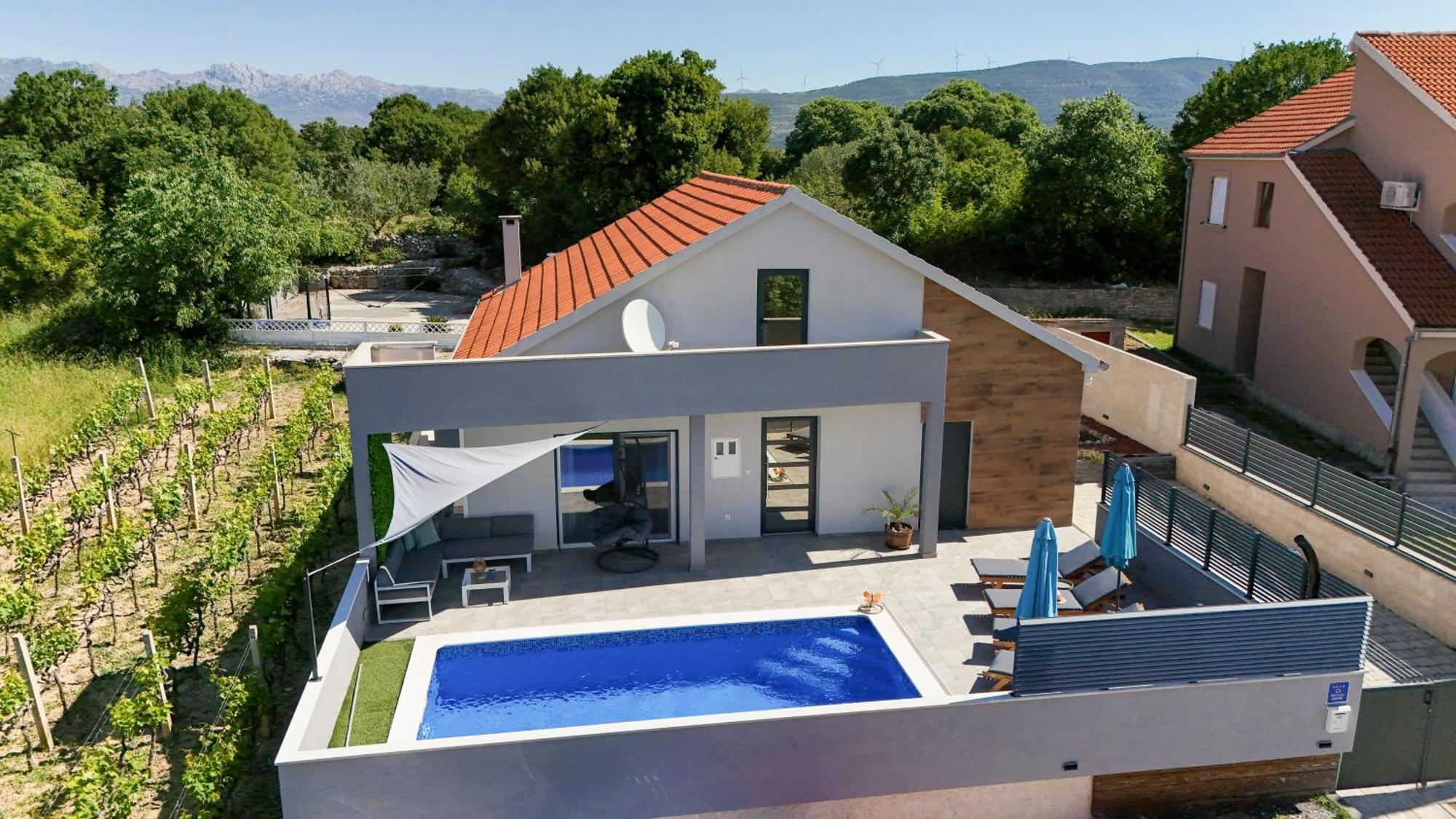 Luxurious Villa Natali Pridraga Exteriér fotografie